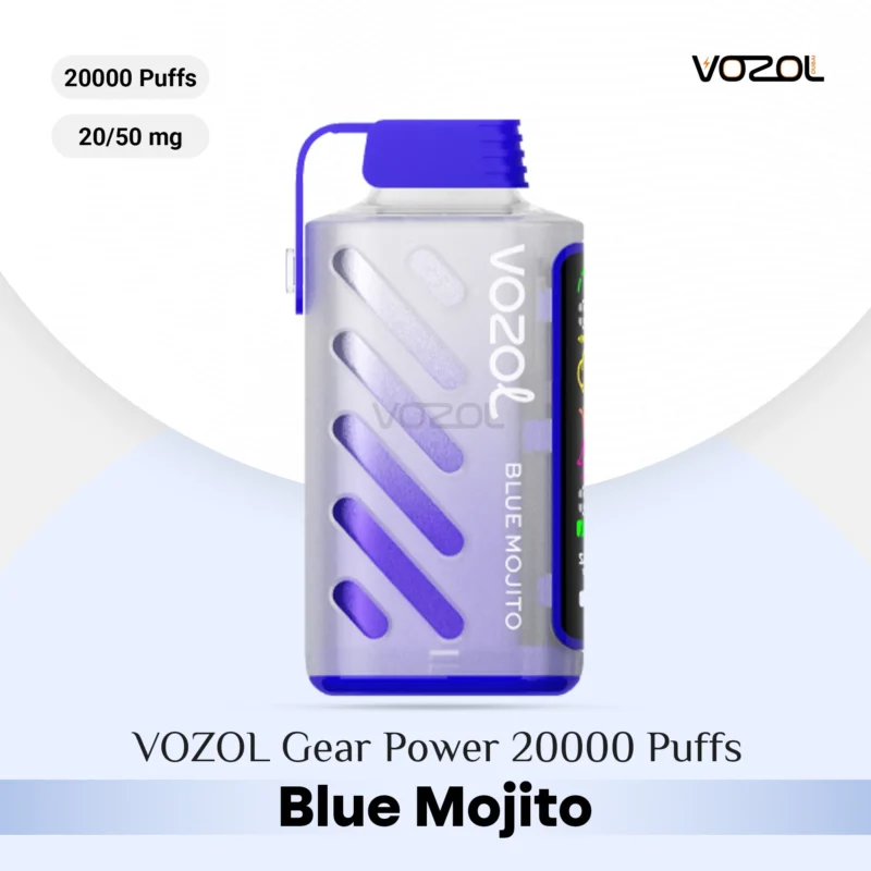 VOZOL Gear Power 20000 Puffs Blue Mojito