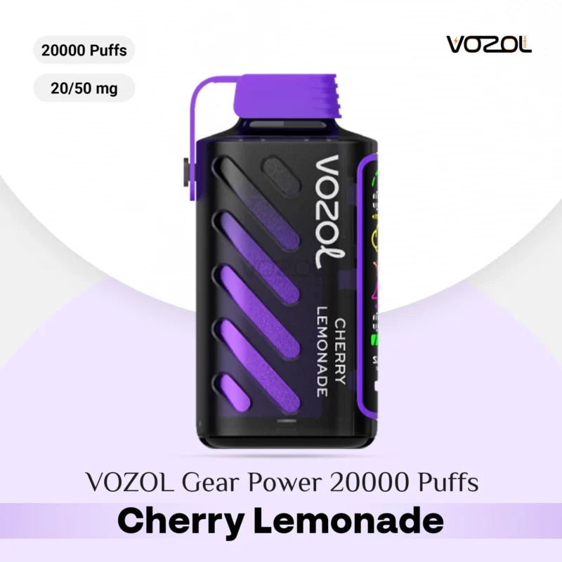 VOZOL Gear Power 20000 Puffs Cherry Lemonade