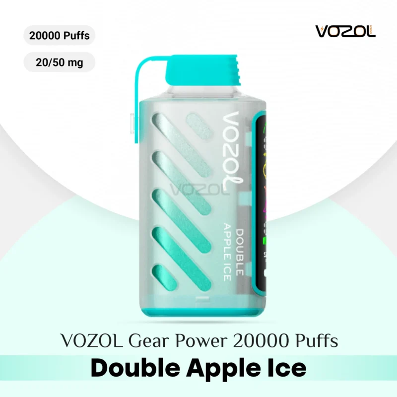 VOZOL Gear Power 20000 Puffs Double Apple Ice