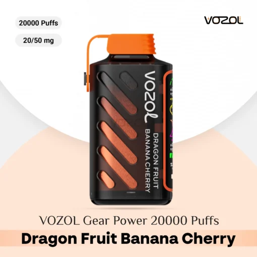 VOZOL Gear Power 20000 Puffs Dragon Fruit Banana Cherry