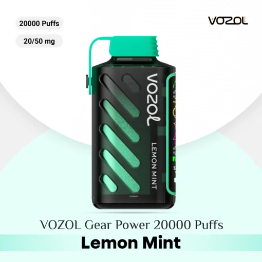 VOZOL Gear Power 20000 Puffs Lemon Mint