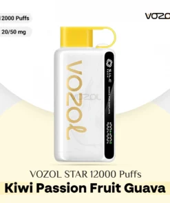 VOZOL STAR 12000 Puffs Kiwi Passionfruit Guava Disposable