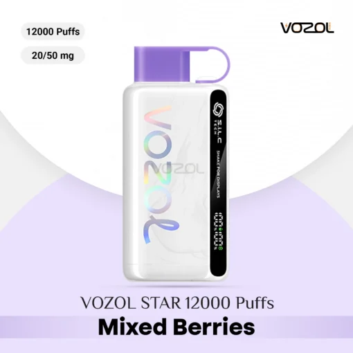 VOZOL STAR 12000 Puffs Mixed Berries