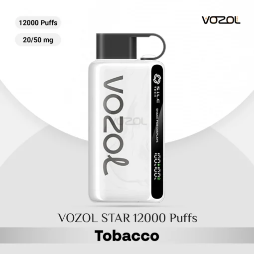 VOZOL STAR 12000 Puffs Tobacco Disposable