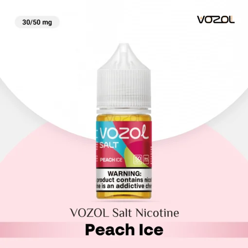 VOZOL Salt Nicotine Peach ice