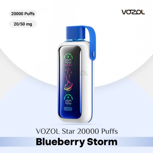 VOZOL Star 20000 Blueberry Storm Disposable