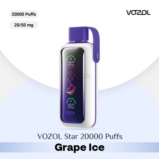 VOZOL Star 20000 Puffs Grape Ice