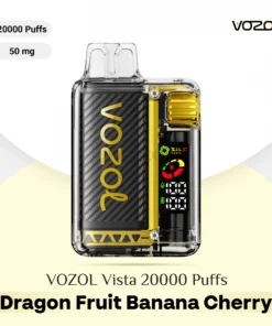 VOZOL Vista 20000 Puffs Dragon Fruit Banana Cherry