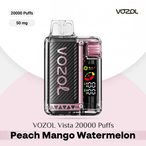 VOZOL Vista 20000 Puffs Peach Mango Watermelon