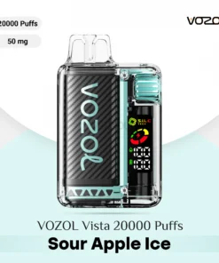 VOZOL Vista 20000 Puffs Sour Apple Ice