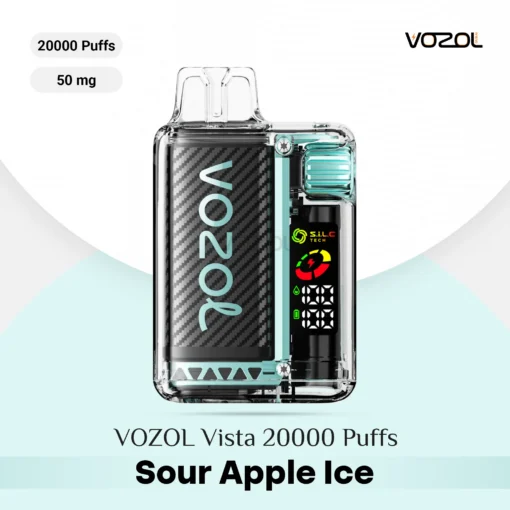 VOZOL Vista 20000 Puffs Sour Apple Ice