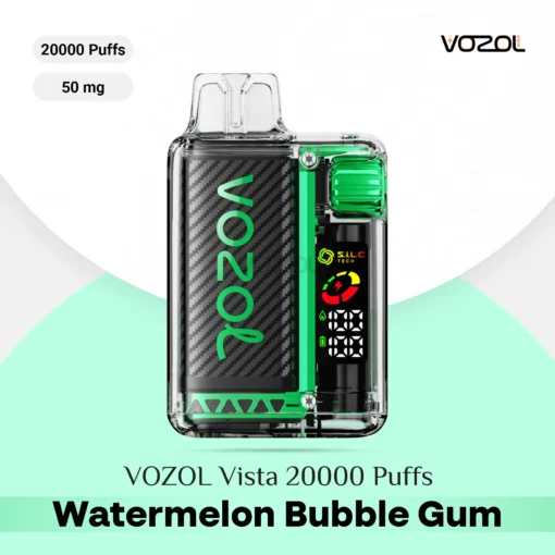 VOZOL Vista 20000 Puffs Watermelon Bubble Gum