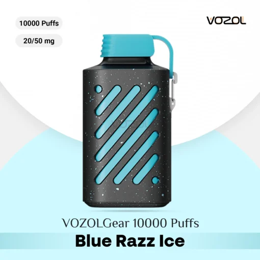 Vozol Gear 10000 Puffs Blue Razz Ice