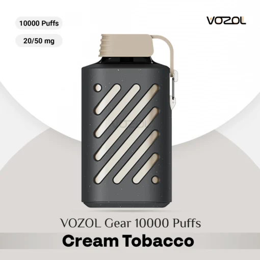 VOZOL Gear 10000 Puffs Cream Tobacco