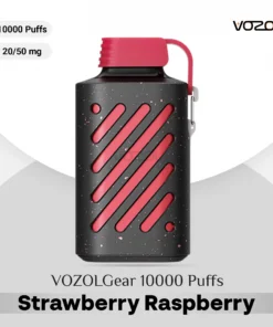 VOZOL Gear 10000 Puffs Strawberry Raspberry