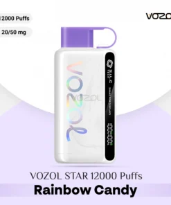 VOZOL STAR 12000 Puffs Rainbow Candy