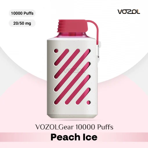 Vozol Gear 10000 Puffs Peach Ice