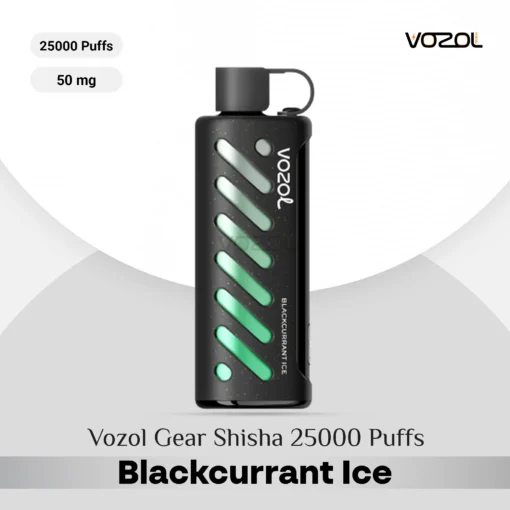 Vozol Gear Shisha 25000 Blackcurrant Ice