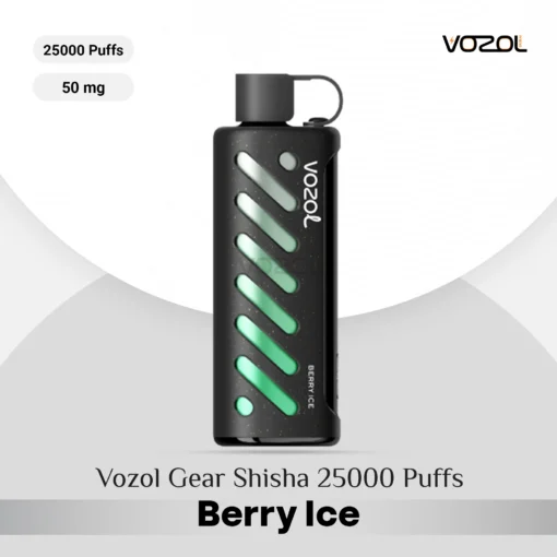 Vozol Gear Shisha 25000 Puffs Berry Ice