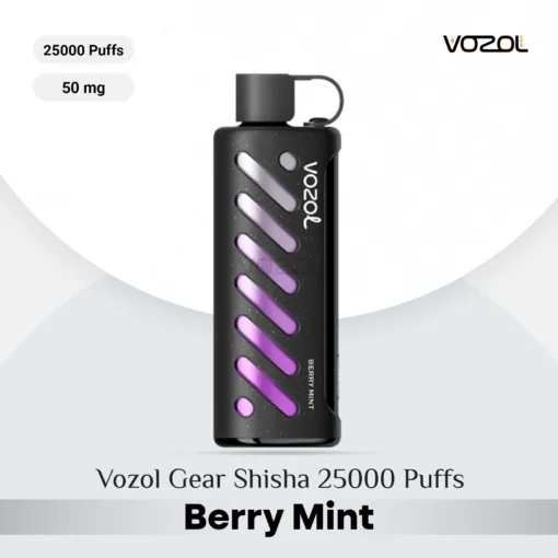 Vozol Gear Shisha 25000 Puffs Berry Mint