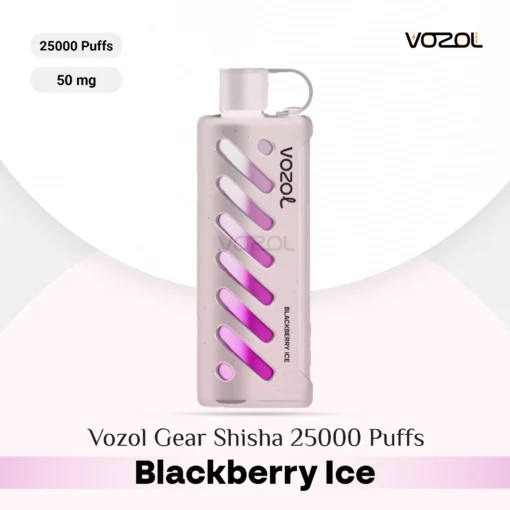 Vozol Gear Shisha 25000 Puffs Blackberry Ice