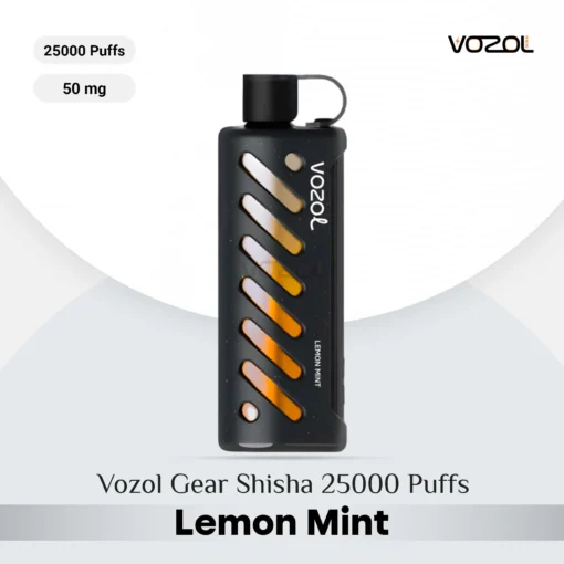 Vozol Gear Shisha 25000 Puffs Lemon Mint