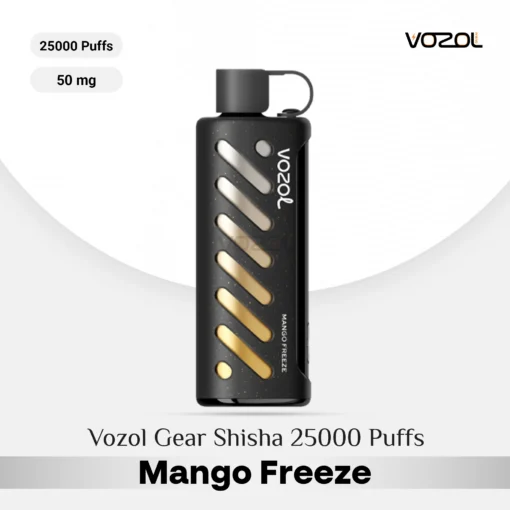 Vozol Gear Shisha 25000 Puffs Mango Freeze