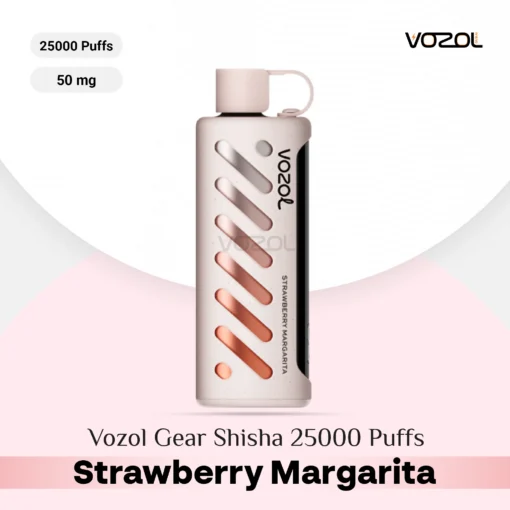 Vozol Gear Shisha 25000 Puffs Strawberry Margarita