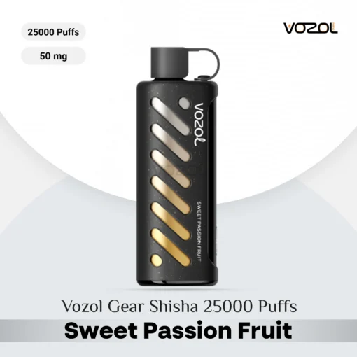 Vozol Gear Shisha 25000 Puffs Sweet Passion Fruit