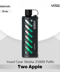 Vozol Gear Shisha 25000 Puffs Two Apple