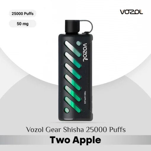 Vozol Gear Shisha 25000 Puffs Two Apple