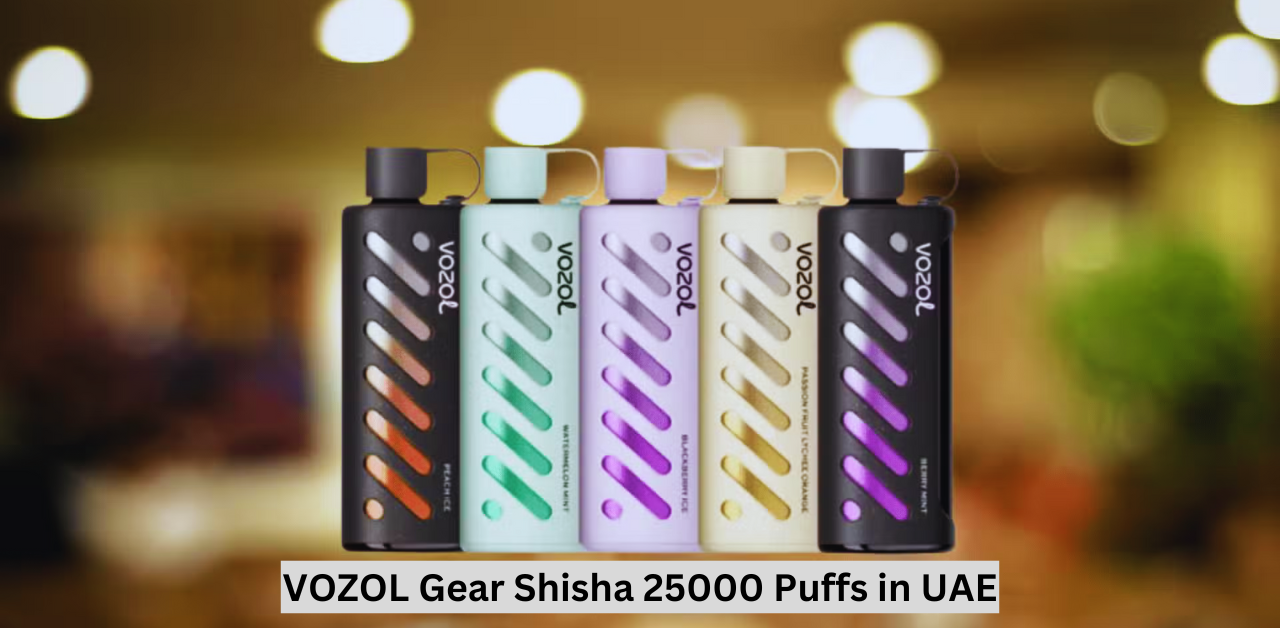 VOZOL Gear Shisha 25000 Puffs in UAE: The Ultimate Long-Lasting Vape Experience